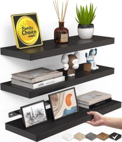 Floating Shelves for Wall, Wall Mounted Rustic Wood Shelves